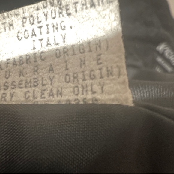 Vintage 80s Italian Wool Blend Pleated Hip Length Overcoat Blazer Plus 24W XXL - Picture 12 of 14